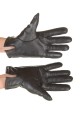 Черни дамски ръкавици от нежна и мека естествена кожа 18.00