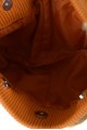 Модна оранжева дамска чанта от естествен косъм 99.00