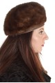 Елегантна дамска шапка от естествен косъм 29.00