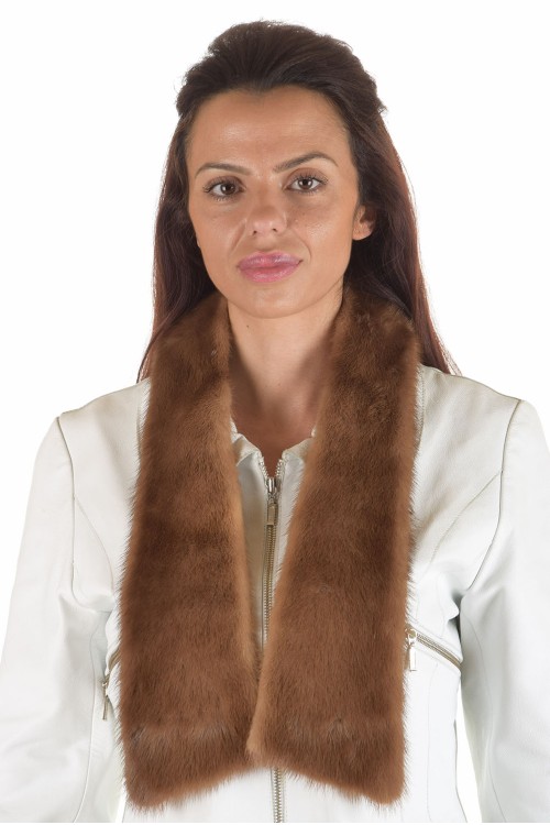 Дамска яка от естествен косъм 29.00