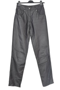 Klassische Hose für Damen aus Echtleder