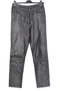 Klassische Hose für Damen aus Echtleder