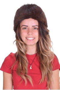 Шапка от естествен косъм