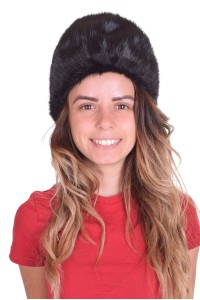 Шапка от естествен косъм