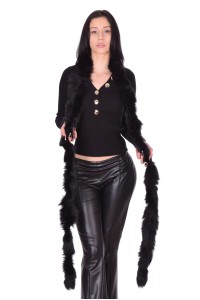 Collar made of fox fur