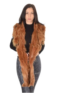 Collar made of fox fur