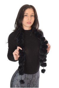 Collar made of real fur