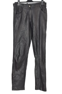 Klassische Hose für Damen aus Echtleder