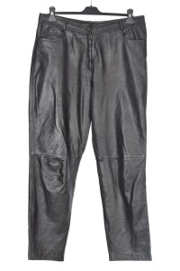 Makellose Hose für Damen aus Echtleder