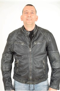 Vintage Jacke für Herren aus Echtleder