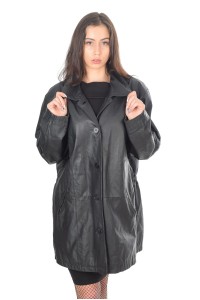 Wonderful jacket for women made of genuine leather