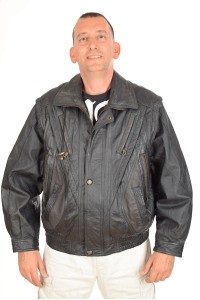 Leather jacket